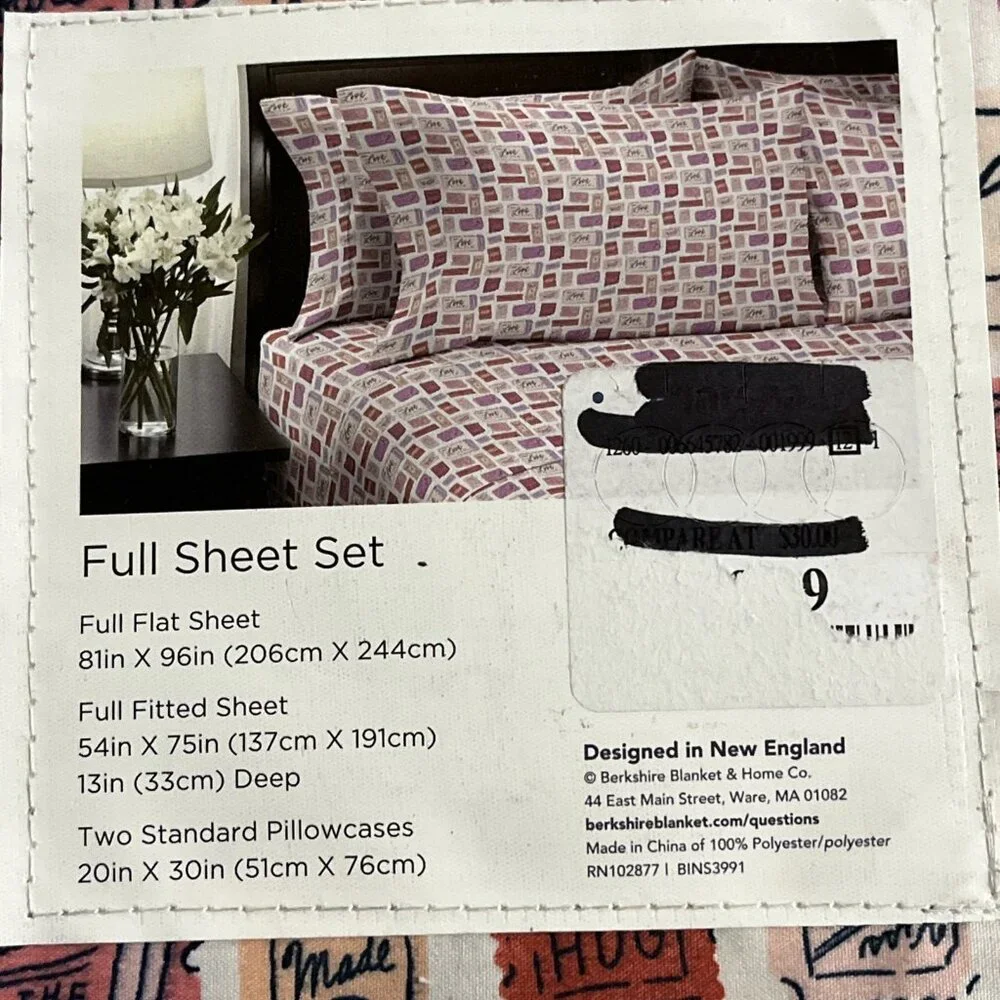 Berkshire sheet set